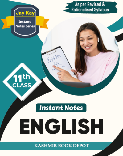 JayKay Instant Notes English Class 11th